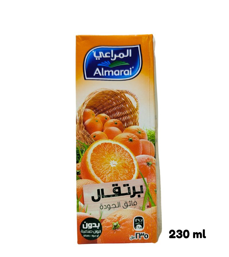 Almarai Orange Nectar Juice - 230ml - Image 3