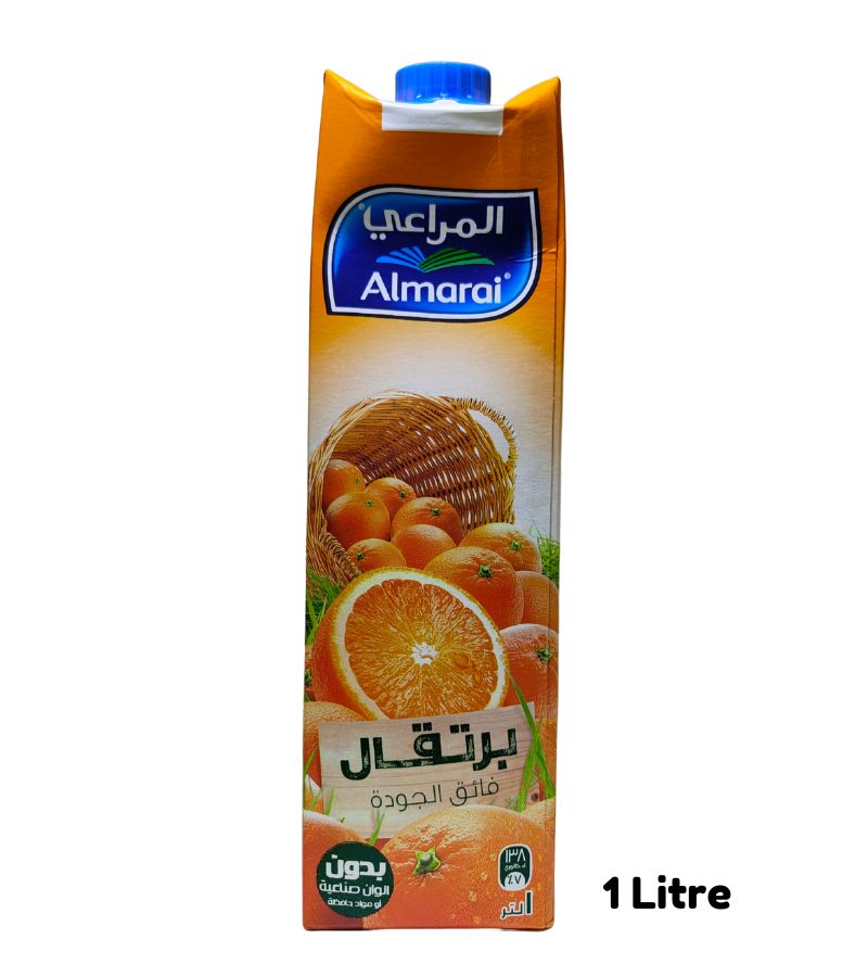 Almarai Orange Nectar Juice - 1 Litre - Image 3